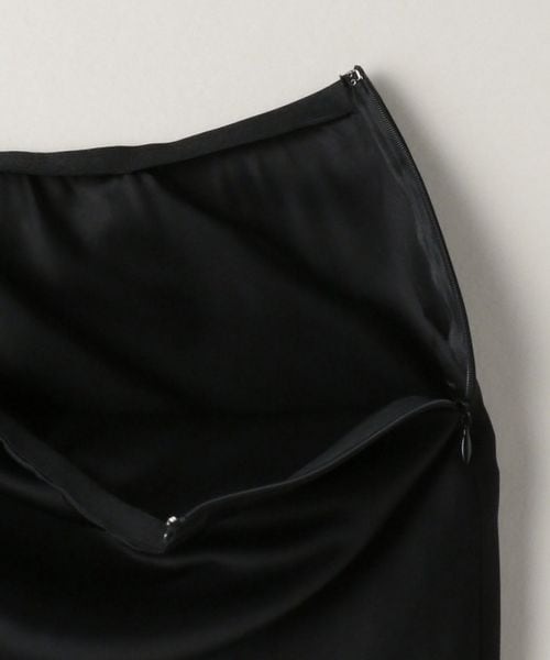 新品UNITED ARROWS <ASTRAET>サテン タイトスカート ASTRAET＞サテン ウエストゴム タイトスカート