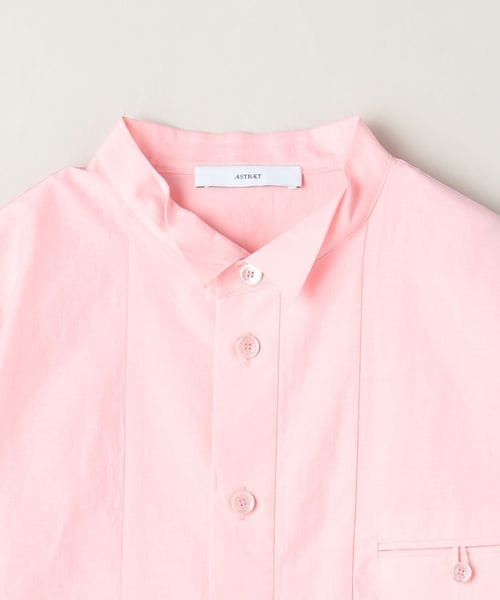 ASTRÆT シャツ UNITED ARROWS｜<ASTRAET>コットン ツイル ネクタイシャツ