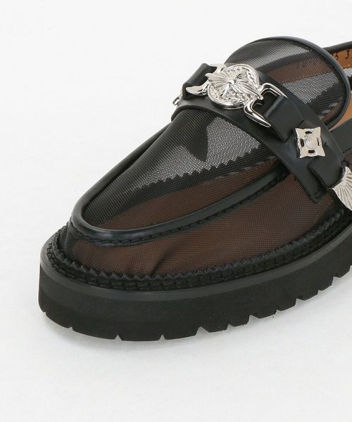 TOGA★メッシュ サンダル ブラック レディース 靴 TOGAのメッシュサンダル