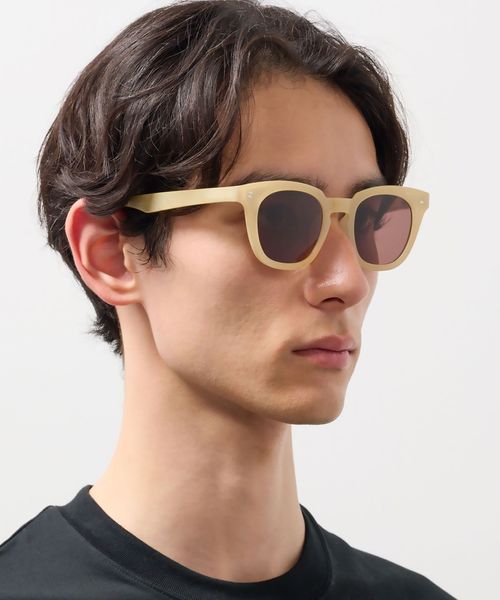 jugaadXX＞Trunk ファッショングラス smoke beige×brn