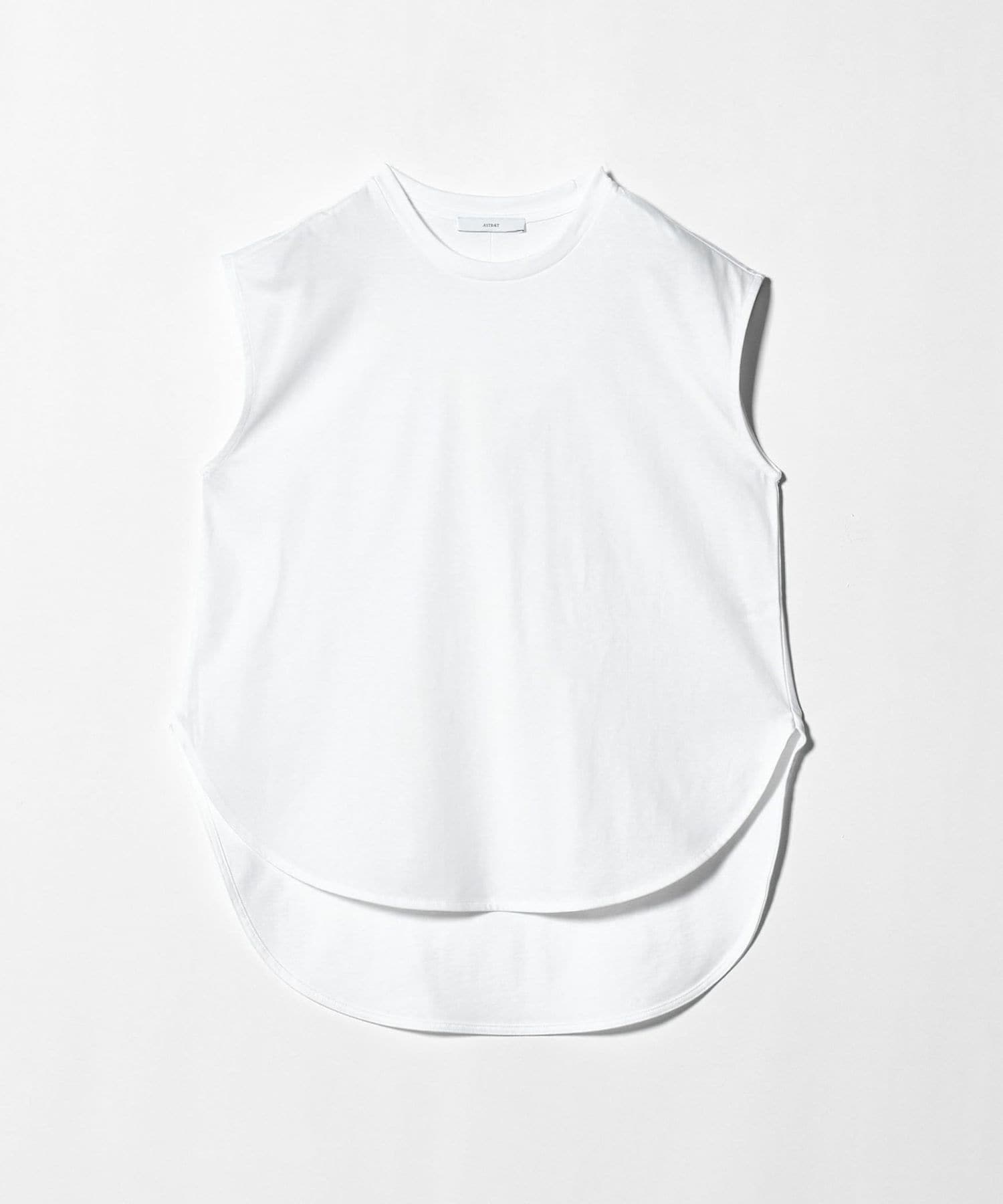 tシャツ 「ASTRAET」テンジク クルーネック ノースリーブTシャツ レディース ASTRAET＞テンジク クルーネック ノースリーブTシャツ