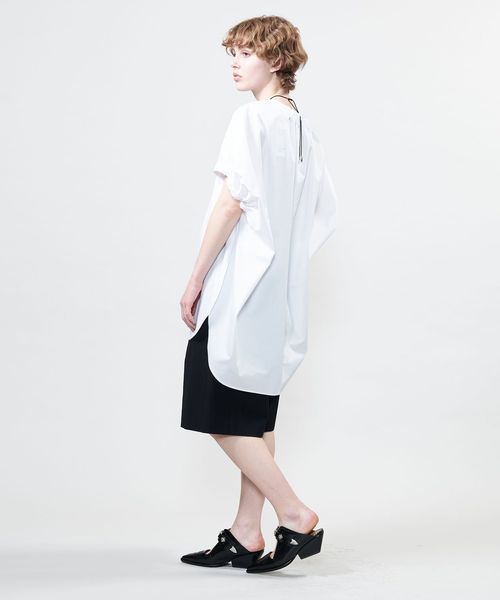ASTRAET＞バックゴム ドルマンブラウス