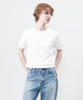 ASTRAET/＜ASTRAET＞テンジクxシフォン レイヤード Tシャツ/Tシャツ / カットソー