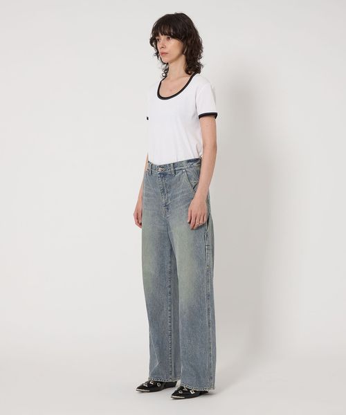 ASTRAET＞ルーファ ペインター デニムパンツ UNISEX