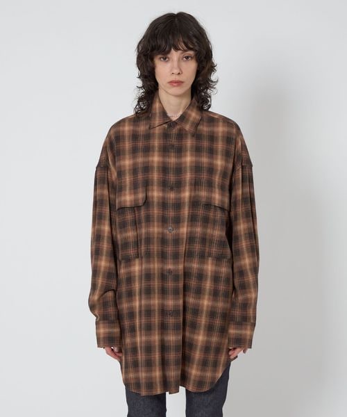 UNITED ARROWS COLLECTION チェック柄シャツジャケット ユナイテッドアローズのシャツ チェック柄の商品一覧