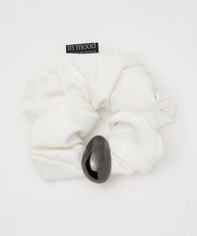 in mood/＜in mood＞STONE SCRUNCHIE シュシュ WH/ヘアアクセサリー