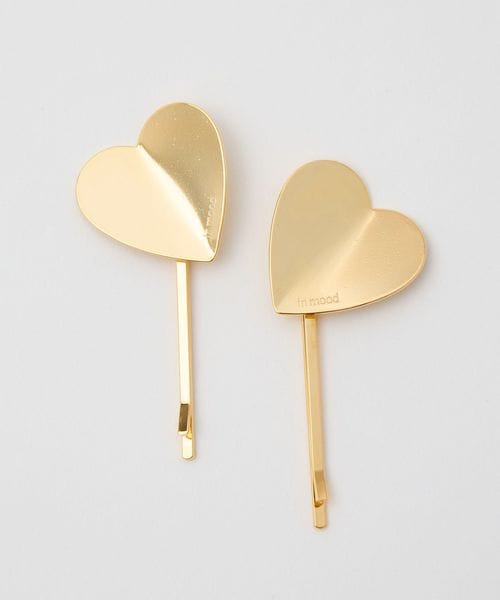 in mood/＜in mood＞HEART 2P ヘアピン/ヘアアクセサリー