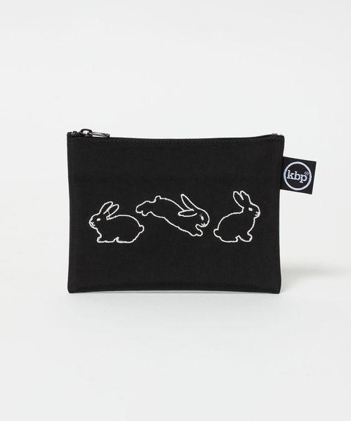 ASTRAET/＜kitty bunny pony＞BouncingBunnies blk  ポーチ Sサイズ/ポーチ