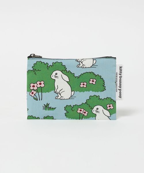 ASTRAET/＜kitty bunny pony＞Grove Bunny blue ポーチ Sサイズ/ポーチ