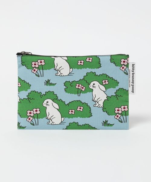 ASTRAET/＜kitty bunny pony＞Grove Bunny blue ポーチ Mサイズ/ポーチ