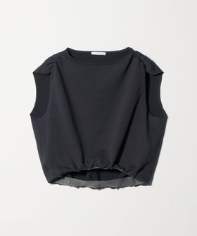 ASTRAET/＜ASTRAET＞ウラケ ボートネック ノースリーブカットソー/スウェット / パーカー