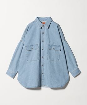 ASTRAET/＜LANCER＞デニム レギュラーカラーシャツ/シャツ / ブラウス