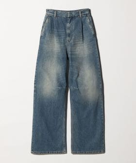 MAISON MARGIELA/＜MAISON MARGIELA＞タック ワイドデニムパンツ /デニムパンツ