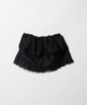 ASTRAET/＜ASTRAET＞レース レイヤード スカート/ミニ / ショート