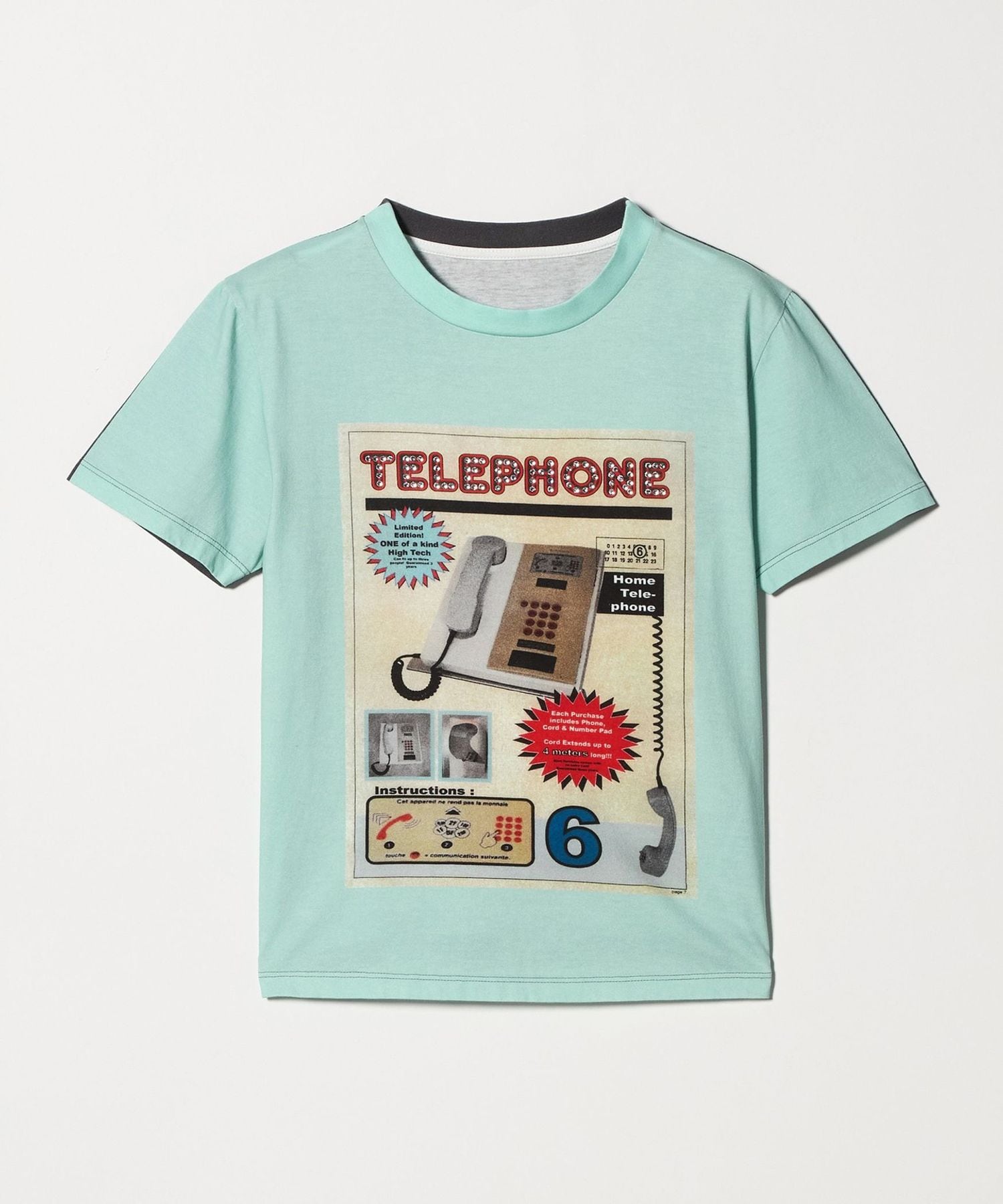 MM6 Maison Margiela＞プリント Tシャツ