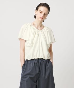 ASTRAET/＜ASTRAET＞フリルギャザー Vネックブラウス/シャツ / ブラウス