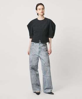 ASTRAET/＜ASTRAET＞パワーショルダー クルーネックブラウス/シャツ / ブラウス