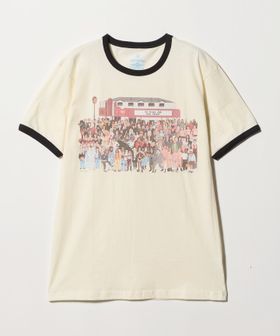 BLUESCENTRIC/＜BLUESCENTRIC＞ROXY LA リンガーTシャツ/Tシャツ / カットソー