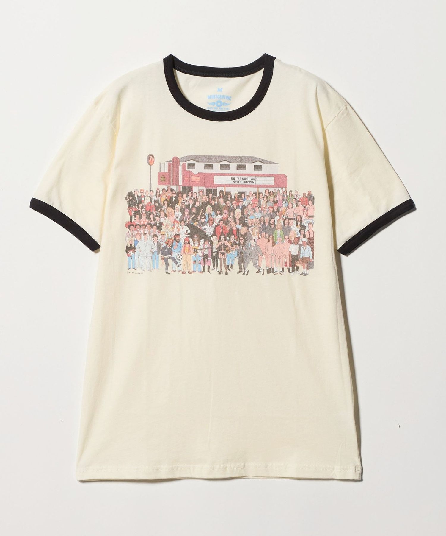 BLUESCENTRIC＞ROXY LA リンガーTシャツ