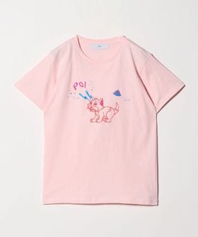 PoI/＜PoI＞PRT CAT UFO クルーネックTシャツ/Tシャツ / カットソー