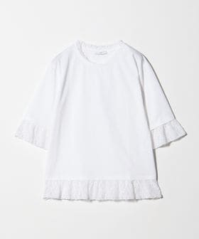 ASTRAET/＜ASTRAET＞レース コンビ クルーネックTシャツ/Tシャツ / カットソー