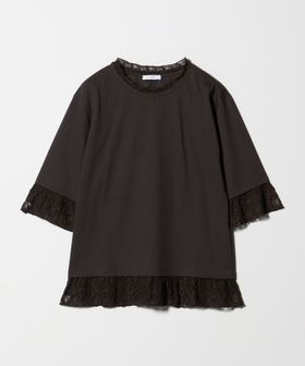 ASTRAET/＜ASTRAET＞レース コンビ クルーネックTシャツ/Tシャツ / カットソー