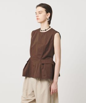 ASTRAET/＜ASTRAET＞フレア クルーネックノースリーブブラウス/シャツ / ブラウス