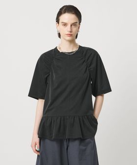 ASTRAET/＜ASTRAET ＞ギャザー フレア クルーネックカットソー/Tシャツ / カットソー