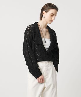 ASTRAET/＜ASTRAET＞ラペル レースシャツ/シャツ / ブラウス
