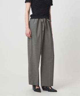 ASTRAET/＜ASTRAET＞ポリエステル イージー ワイドテーパードパンツ/イージーパンツ