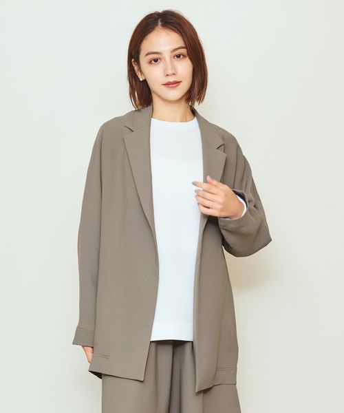 <UNITED ARROWS & SONS by DAISUKE OBANA for WOMEN> I D/SL JACKET/テーラードジャケット リングノート UNITED ARROWS 尾花大輔 テーラードジャケット SONS & テーラードジャケット