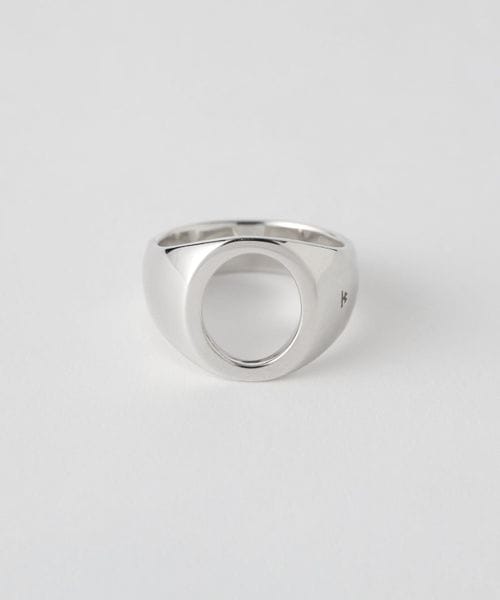 Tom Wood Open Oval  Sterling Silver Ring