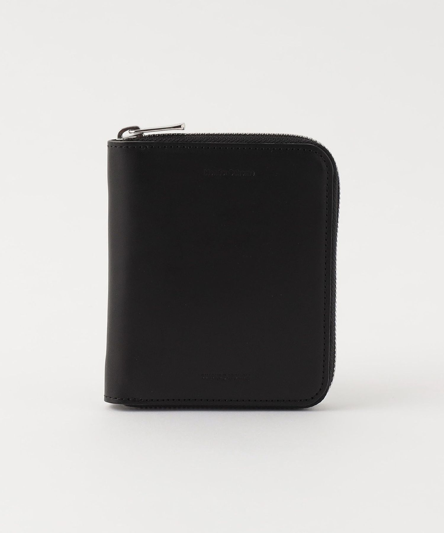 【osa！】エンダースキーマ スクエアジップパース レザー 黒 ミニ財布 Hender Scheme (エンダースキーマ) square zip purse / スクエア