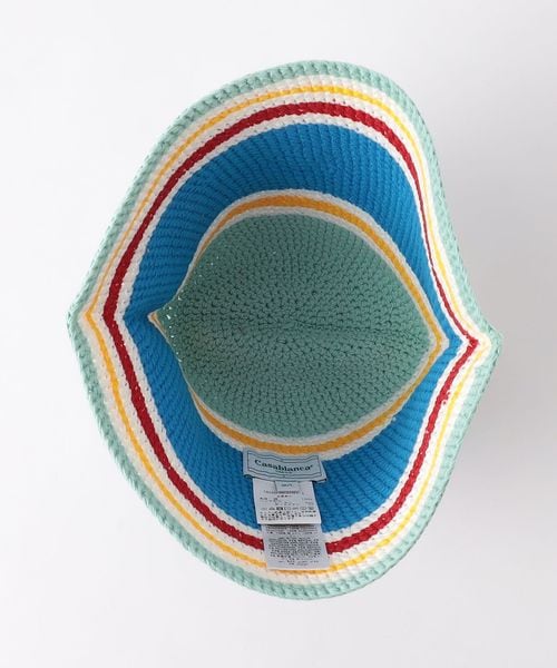 Casablanca 25SS Crochet Hat ロゴ ハット Motif Crochet Hat | Casablanca Paris