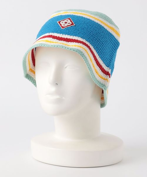 Casablanca 25SS Crochet Hat ロゴ ハット CASABLANCA＞ CROCHET HAT/ハット