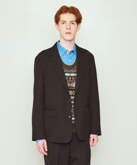 UNITED ARROWS & SONS＞ GABA BOXY 2B JACKET/テーラードジャケット