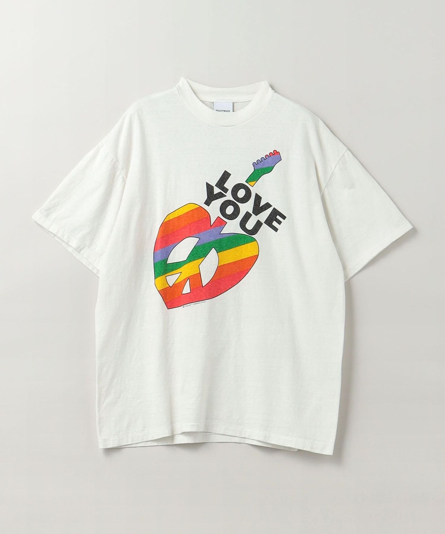 READYMADE＞ SS T―SHIRT PEACE/Tシャツ