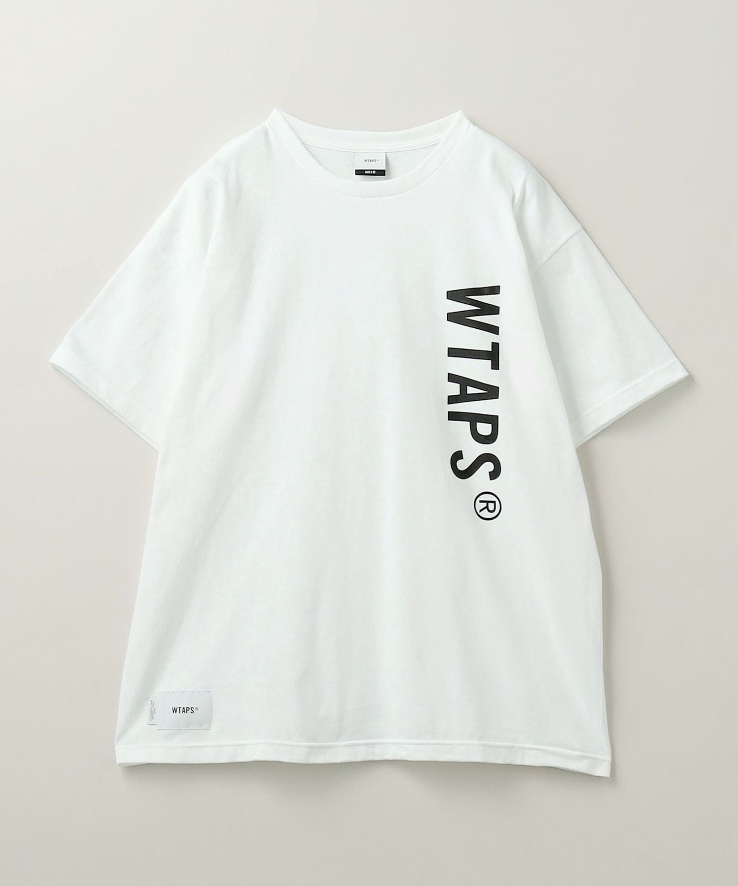 関送込! WTAPS SIGN 半袖 クルーネック Tシャツ ロゴプリント WTAPS ダブルタップス BULLINK社製 プリント クルーネック 半袖