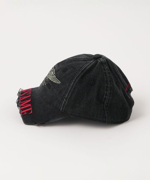 MARTINE ROSE CUT PEAK CAP ベースボールキャップ Martine Rose＞ CUT PEAK CAP/キャップ