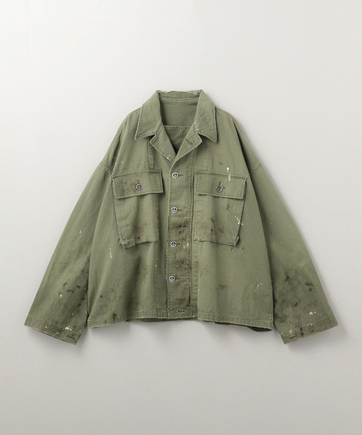すぐお届け【READYMADE】HBONE SHIRTJACKET / シャツジャケット 5500024F0824_x1_a001.jpg