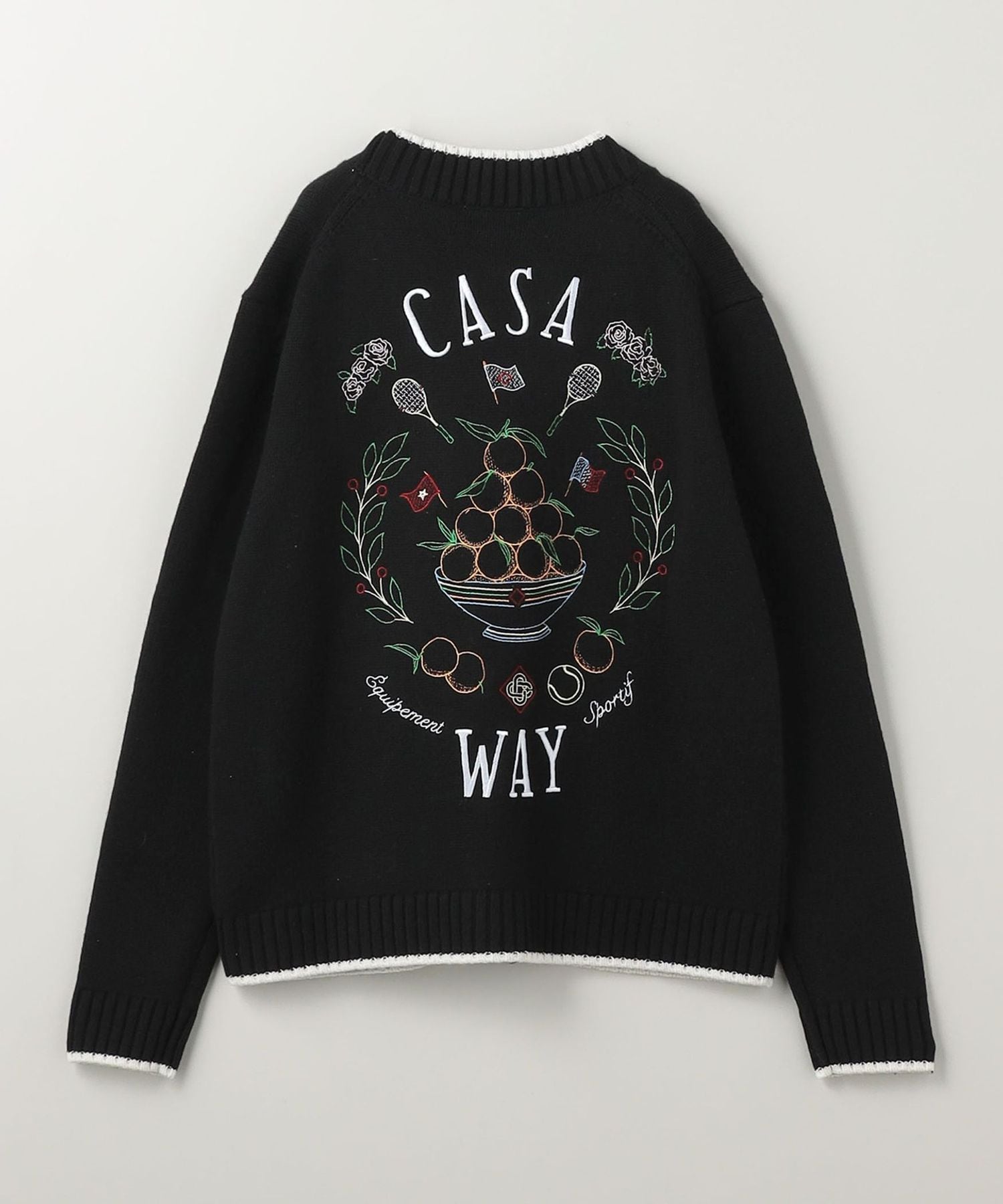 CASA BLANCA ブラックカーディガン 新品タグ付き 0431143095859cl_05