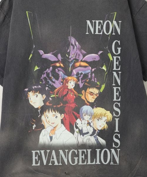 EVANGELION × SAINT M××××××＞ NEON GNSIS TEE/Tシャツ