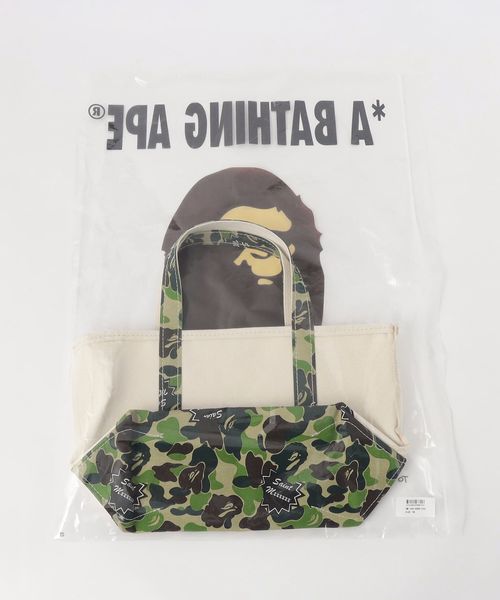 SAINT カリカリ Mxxxxxx BAPE _TOTE BAG M