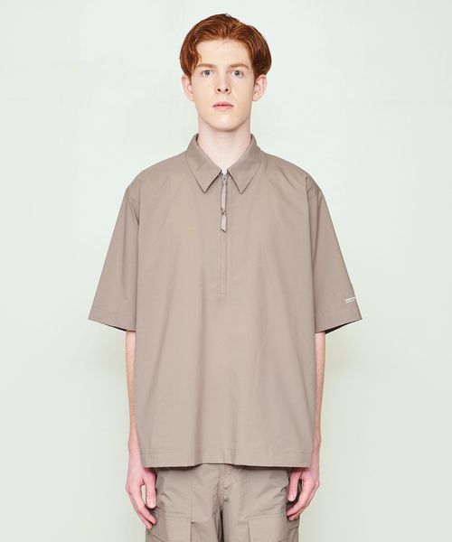UNITED ARROWS & SONS by MASAKI KAWASE＞ N/P HALF ZIP SS