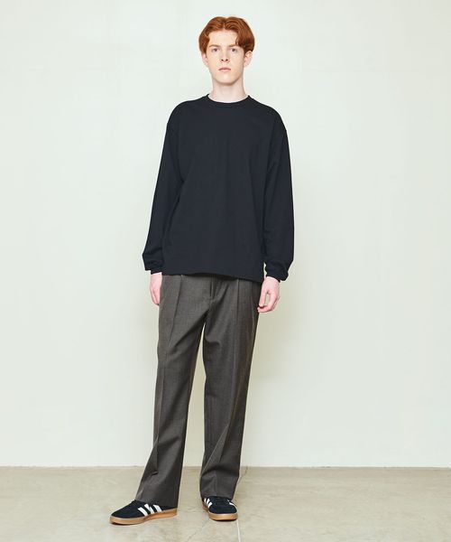 UNITED ARROWS & SONS II+ FLARE PANTS 黒 S UNITED ARROWS & SONS（ユナイテッドアローズアンドサンズ）の