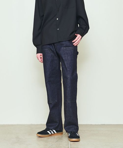 UNITED ARROWS & SONS＞ DENIM D KNEE PANTS/デニムパンツ