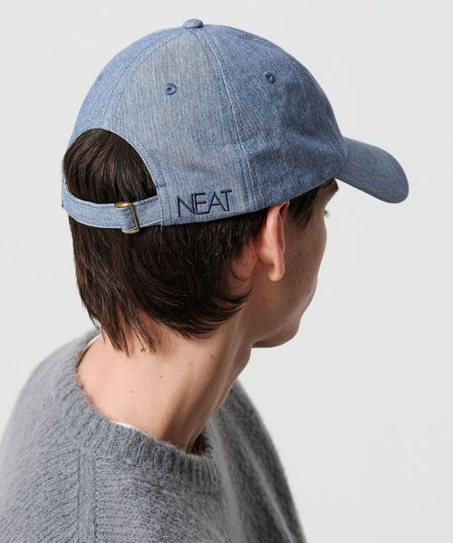 NEAT USA キャップ　ブルー NEAT(ニート) / キャップ/FREE/コットン/BLU/47 CLEAN UP/NEAT