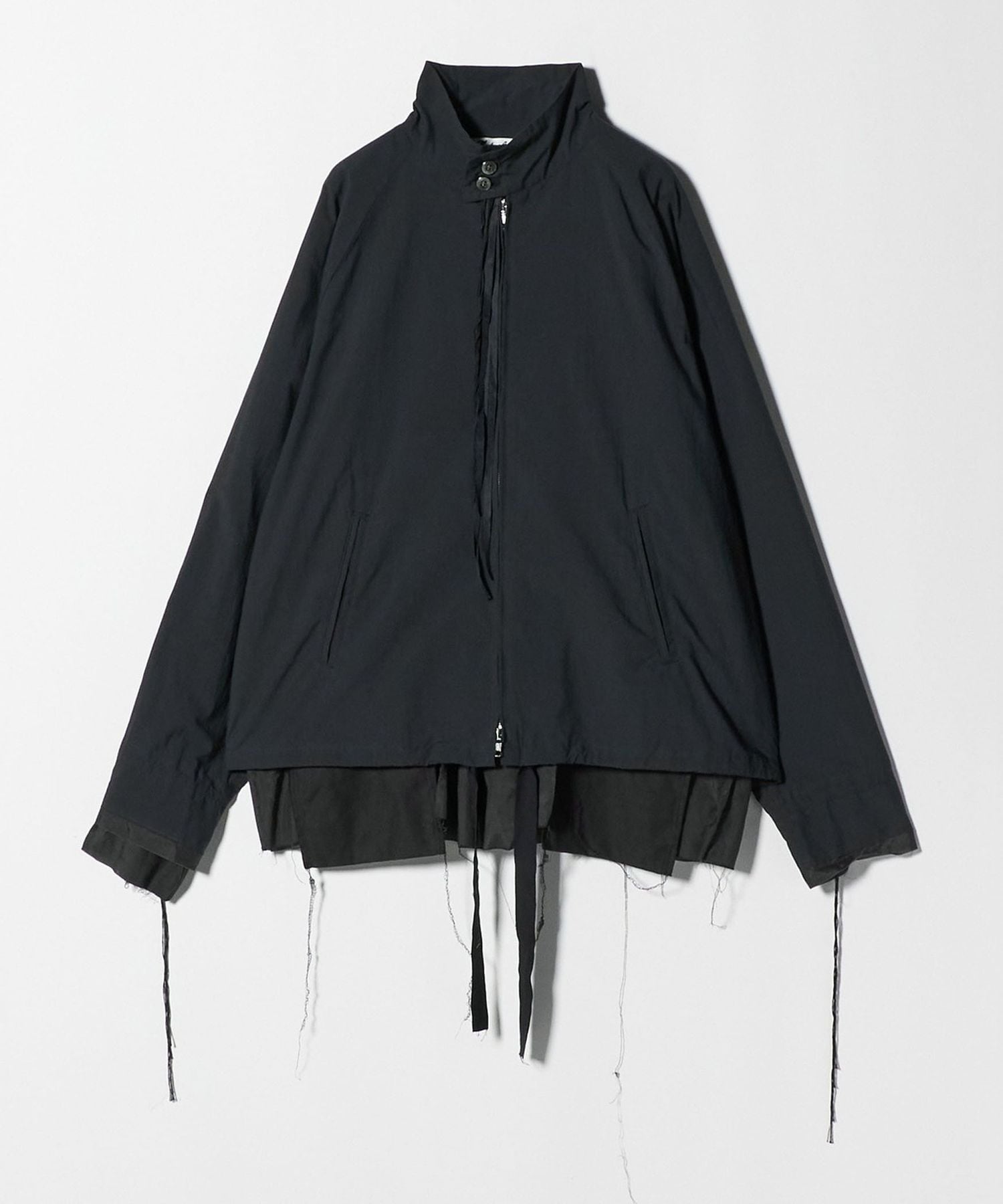 Midorikawa 23SS Lace pullover shirt ブラック Midorikawa 23SS Lace pullover shirt ブラック