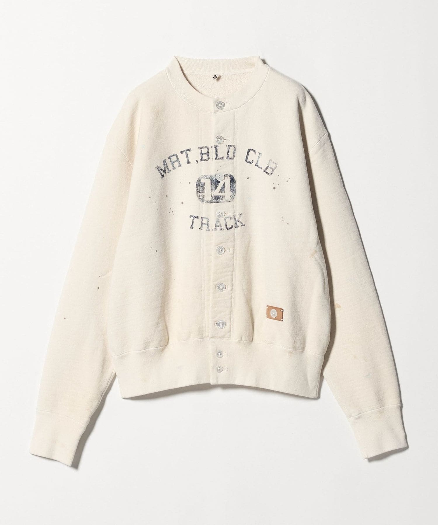 KHOKI＞ Sweat cardigan/カーディガン