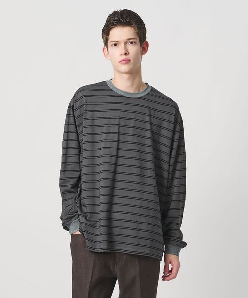 SandWaterr/＜SandWaterr＞ RESEARCHED TEE/ロングスリーブTシャツ/Tシャツ / カットソー